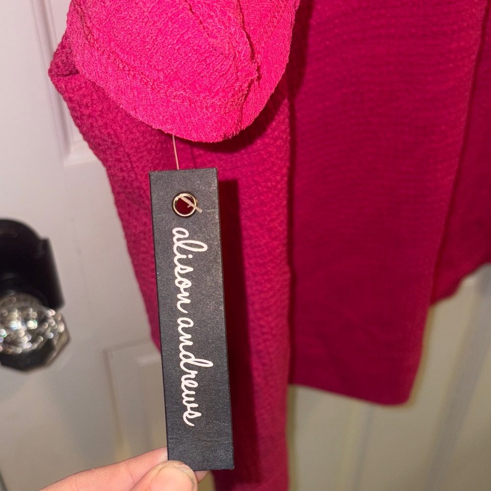 Chic Fuchsia Button-Down Shirt - image 5